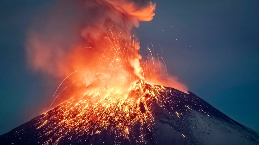 Veja As Impressionantes Imagens Da Erup O Do Vulc O No M Xico