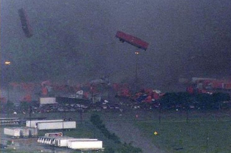 Tornado no Texas proporciona a imagem da semana no mundo