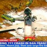 Meteorologia favorável na hora do acidente em San Francisco