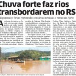 Alerta – Chuva por mais quatro dias traz graves riscos para o RS e SC