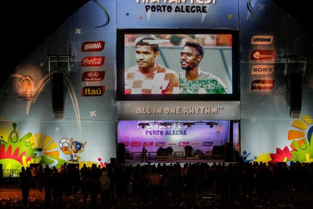 Copa do Mundo 2014 – Tempo agradável para a FIFA Fan Fest