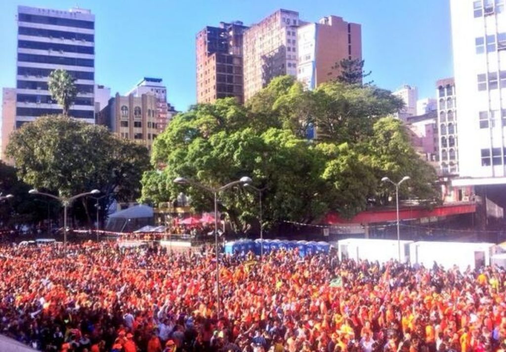 Copa do Mundo 2014 – Sol e frio marcam dia de festa inesquecível