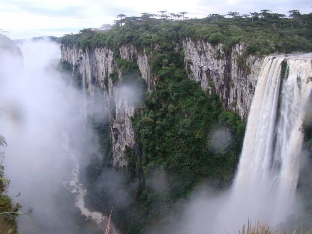 Chuva nos Aparados da Serra já está perto de atingir a média do mês