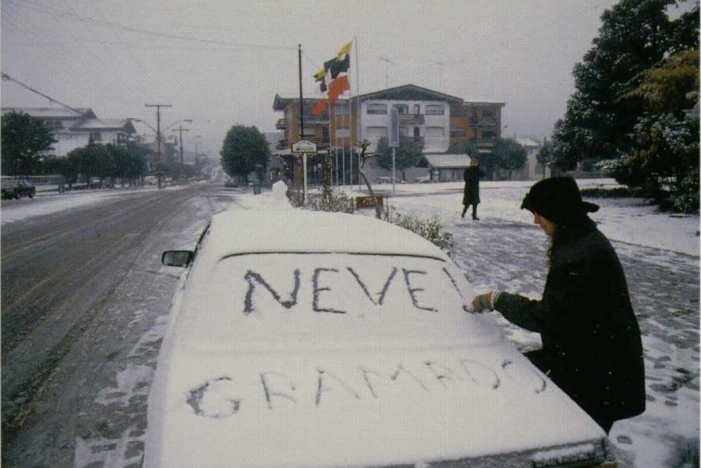 Estado registra marcas negativas no aniversário da nevada de 1994