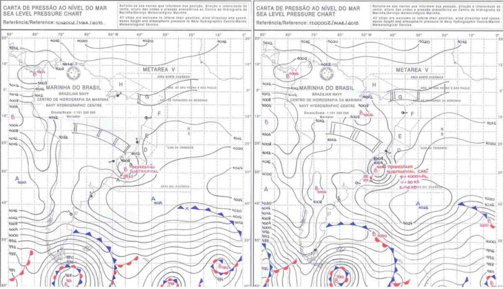 Histórico ciclone subtropical Cari traz chuva intensa e inundações