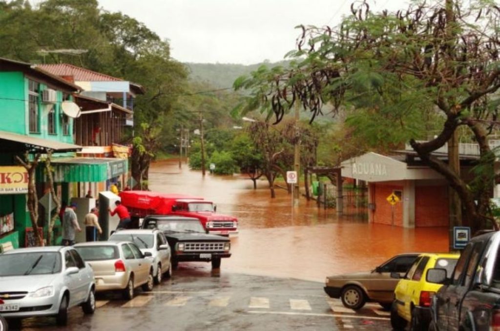 MetSul adverte que a cheia do Rio Uruguai deve ser significativa