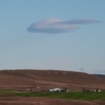 Nuvem lenticular nos Campos de Cima da Serra