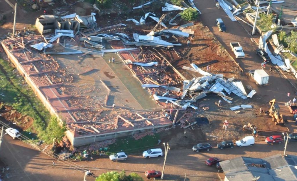 Imagens de radar mostram instabilidade que trouxe tornado no Norte