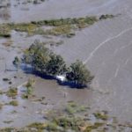 Inundações do Uruguai vistas em imagem de satélite