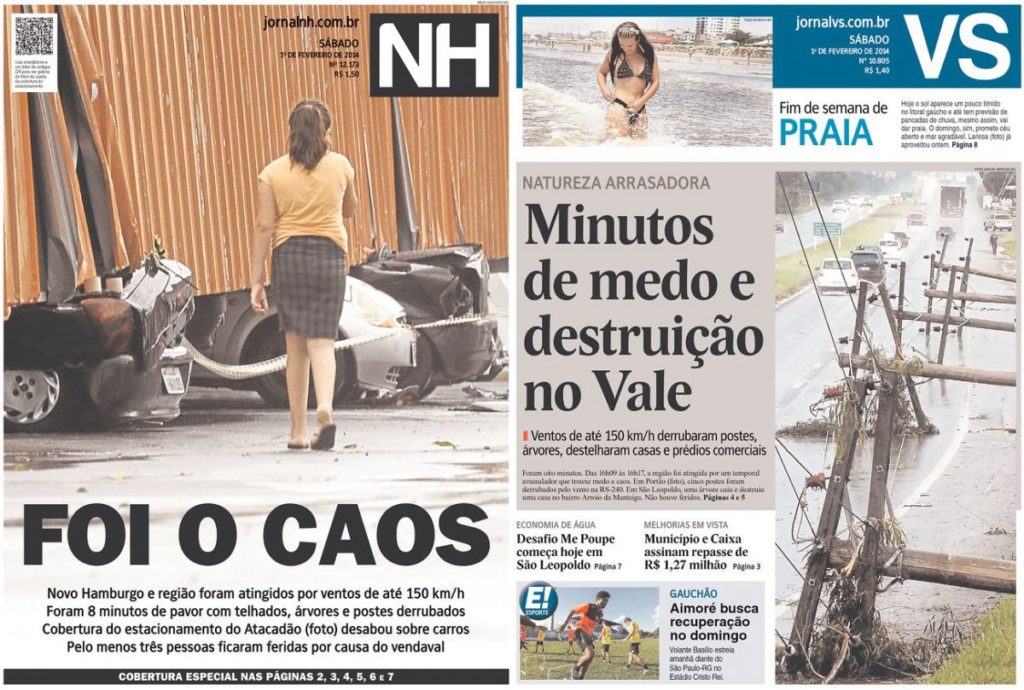 Tempestade severa em Novo Hamburgo de 31 de janeiro de 2014