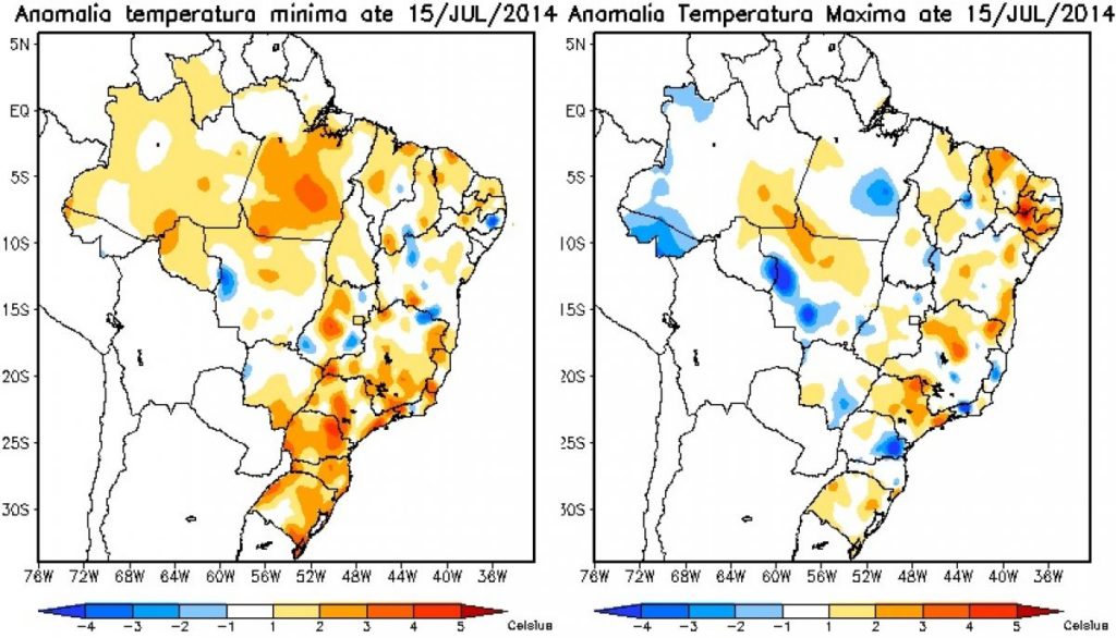 Período de temperatura alta está com as horas contadas e vem frio aí
