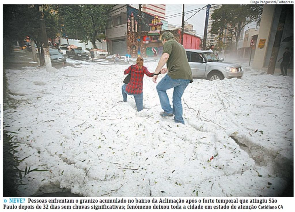 Frente fria traz instabilidade e antecede o ingresso de ar mais frio