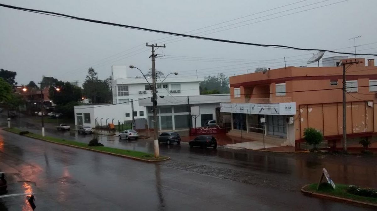 Alerta – Muita chuva em parte do Sul do Brasil hoje e amanhã