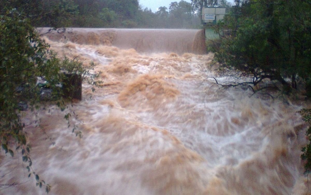 Mais rios transbordam e cidade de Nonoai enfrenta grande enchente