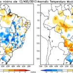 Chuva forte, frio intenso, neve e cheias de rios no Sul do Brasil
