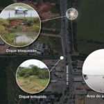 Ruptura de dique provoca inundação na zona Norte de Porto Alegre