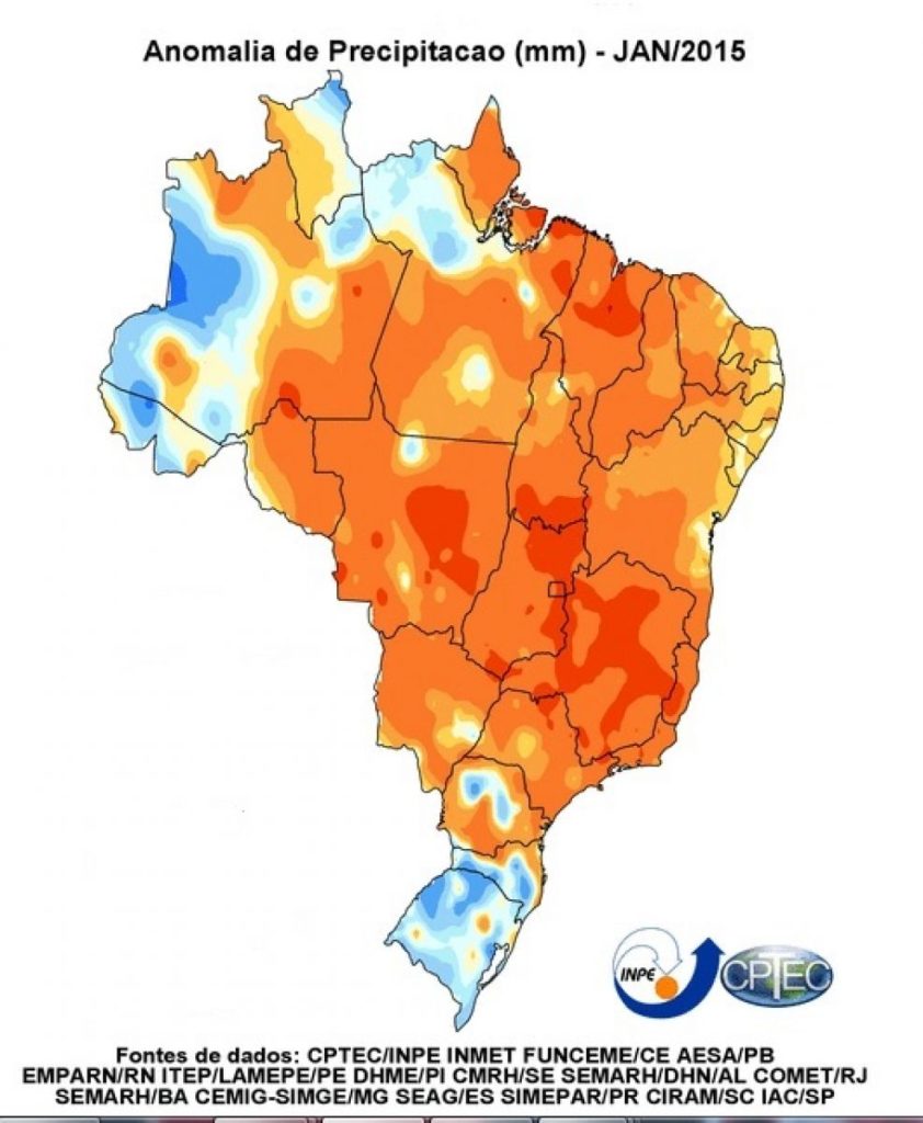 Mesmo com El Nino a chuva tem sido irregular no Estado