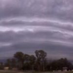 Temporais e alerta de muita chuva e cheias de rios no Sul do Brasil