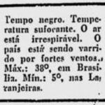 Neve no Sul da Argentina e dias de calor no Rio Grande do Sul