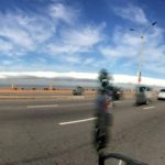 Nuvem rolo sobre o Rio da Prata traz belas imagens em Montevidéu