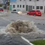 Significativo evento de chuva com fortes a intensas rajadas de vento