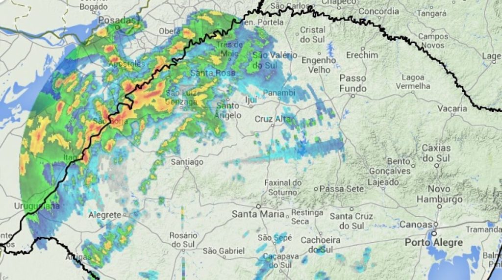 Instabilidade marca a sexta-feira e o sábado no Rio Grande do Sul