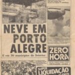 Nos 30 anos da neve na Capital, dia terá calor histórico para agosto