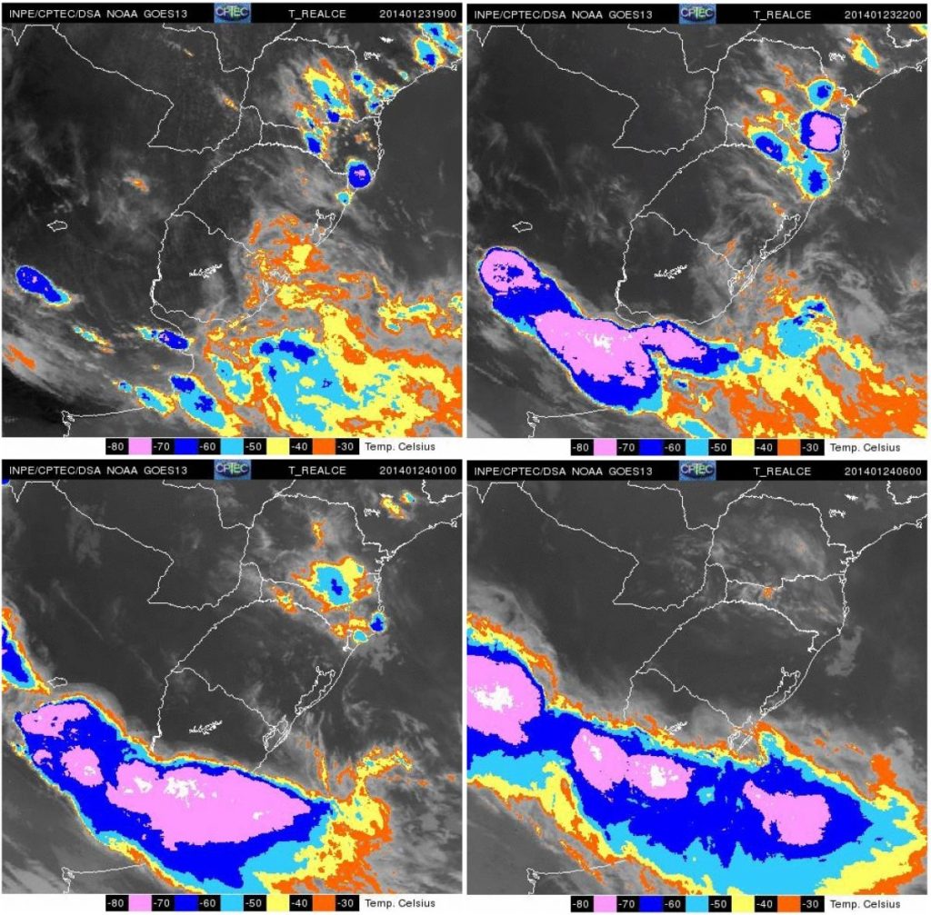 Frente avança com tempestades e põe fim à histórica onda de calor