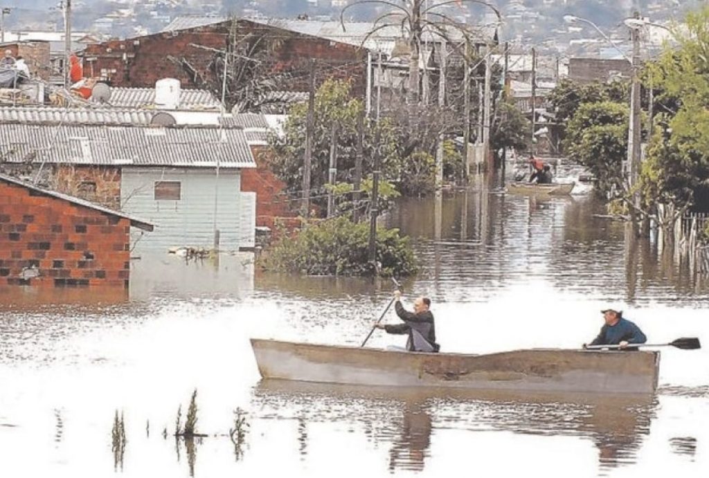 Alerta de virada de mês com muita chuva no Rio Grande do Sul