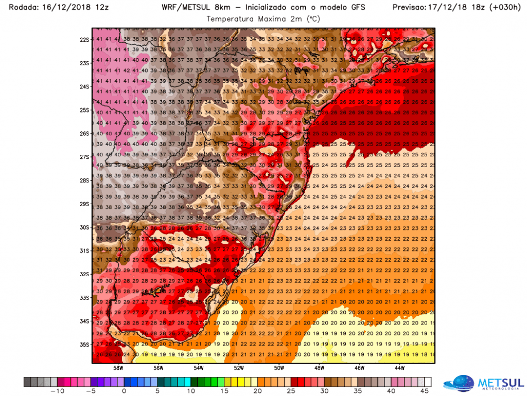 ***ALERTA*** Segunda-feira com calorão terá chuva e fortes temporais isolados