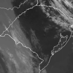 Impressionante gradiente térmico no Rio Grande do Sul