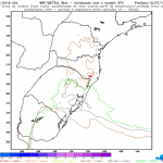 Pode nevar entre hoje e amanhã?
