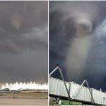 Tornado no Aeroporto Internacional de Denver