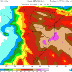 Vem muita chuva no Sul do Brasil