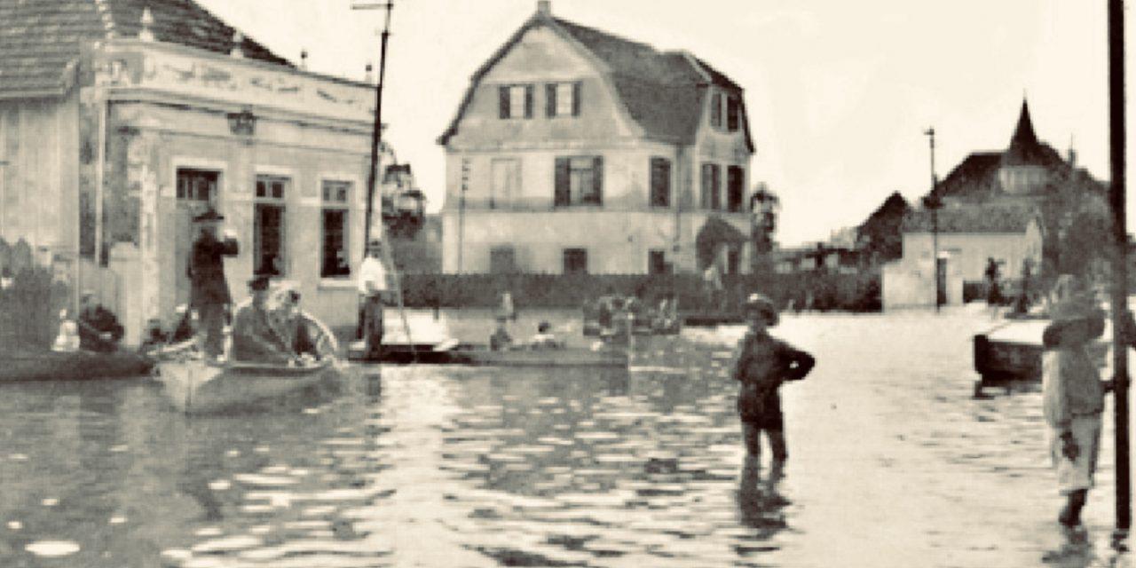 Grande enchente em Porto Alegre e nos vales há 100 anos