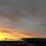 Nuvens ainda marcam presença