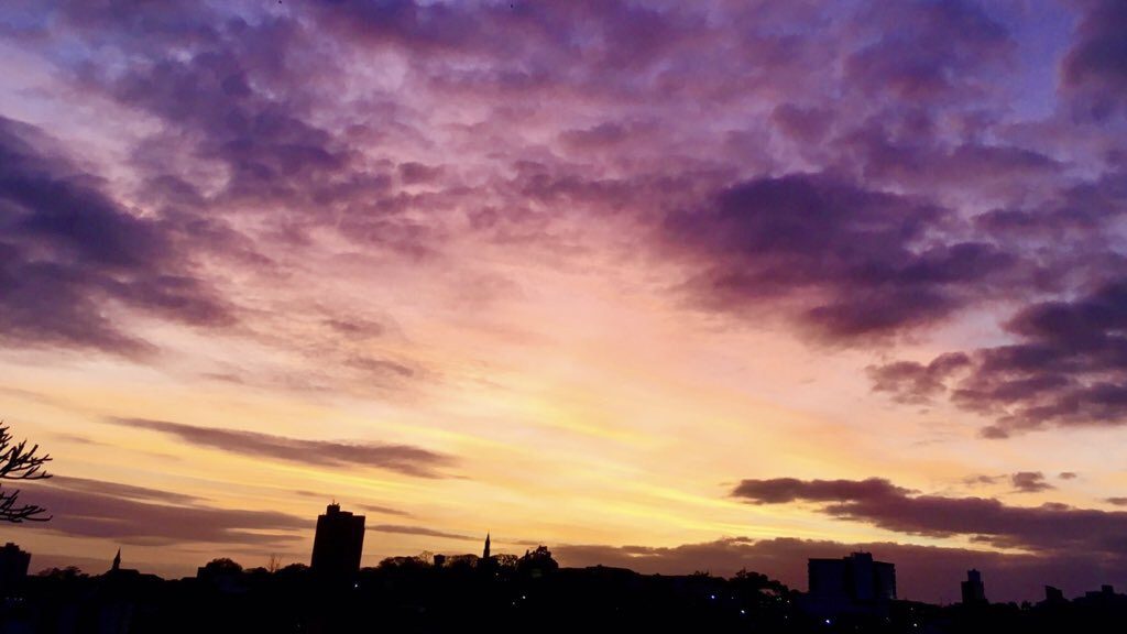 Quinta-feira de sol e nuvens no Rio Grande do Sul