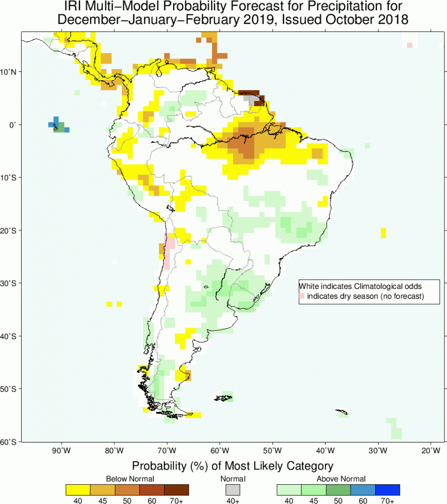 Os sinais mistos sobre a chuva no verão