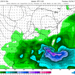 Dia começa com chuva intensa, terá vento forte e terminará seco
