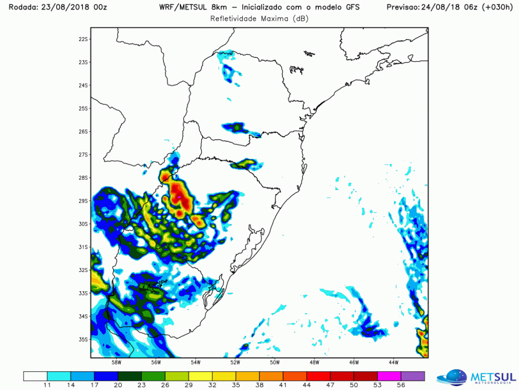 ***ALERTA*** Chuva forte a intensa e tempo severo