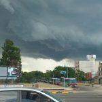 Vento forte e risco de temporais antes de uma nova massa de ar frio