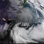 Ciclone responsável por dia ventoso se afasta