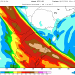 Muita chuva semana que vem