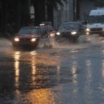 Terça teve alagamentos, muitos raios e granizo