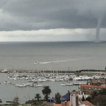 Trombas são incomuns no Rio da Prata?