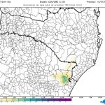 Mapas de neve dos modelos WRF, americano, alemão e canadense