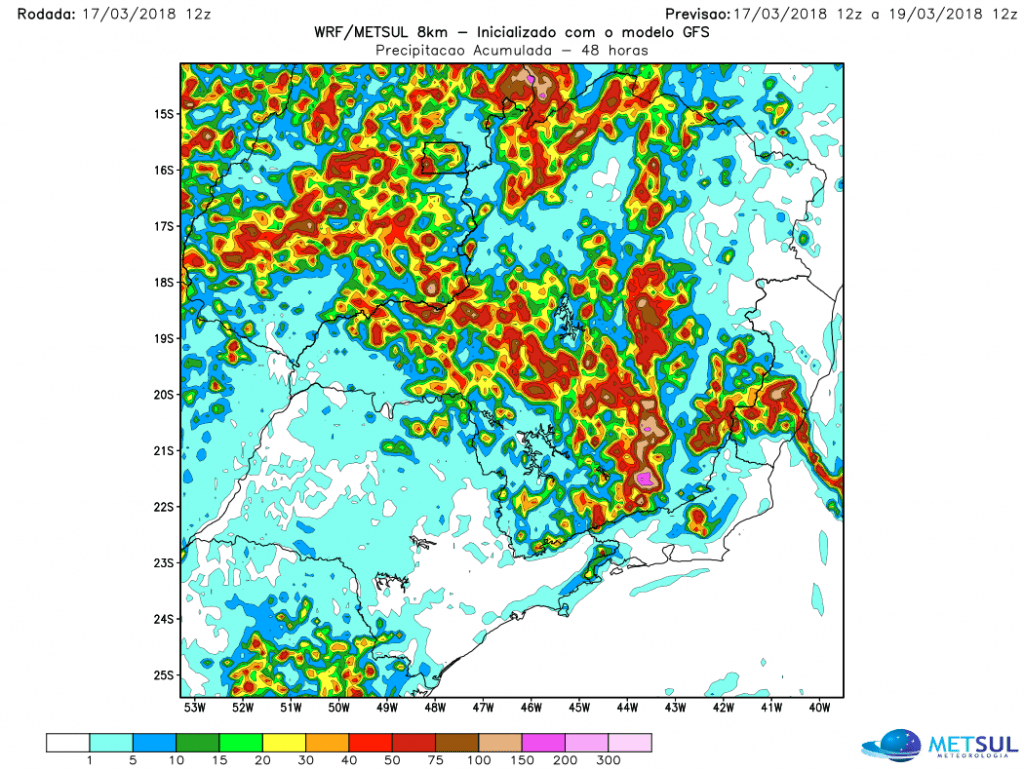Assinante agora conta com WRF para o Sudeste do Brasil
