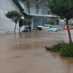 Chuva forte deixa cidade gaúcha em emergência