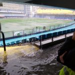 Granizo gigante e inundações na Argentina