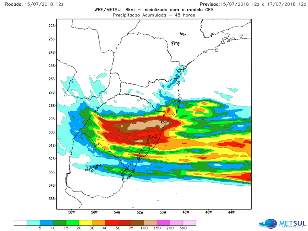 ***ALERTA*** Episódio de forte instabilidade com chuva volumosa
